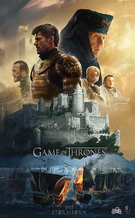 Artstation Stormborn Ertaç Altınöz Game Of Thrones Affiches Game