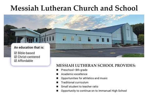 Messiah Lutheran School Eau Claire – Messiah Lutheran School in Eau ...