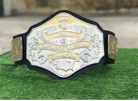 Nwa National Heavyweight Championship Title Belt Etsy