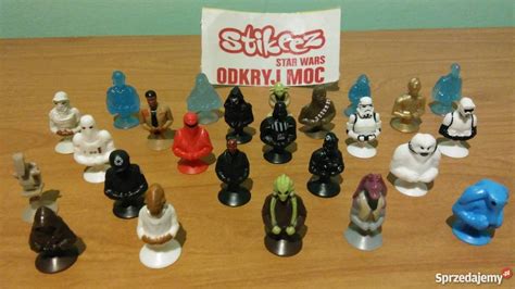 komplet Star Wars stikeez lidl Gwiezdne Wojny figurki Giżycko