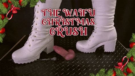 Waifu Christmas Cock Crush In White Painful Boots Close Version Tamystarly Balls Trample