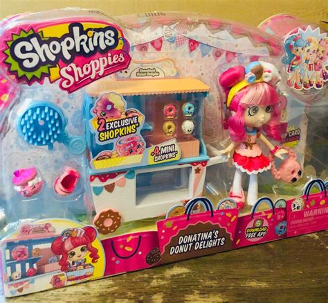 Shopkins Shoppies Season 2 Donatinas Donut Delights Playset Hobbies