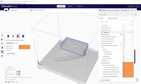 Slicing our models with Cura – 3DLabPrint