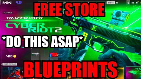 Do This Asap Free Blueprint Glitch Mw Instant Camos Blueprints Mw