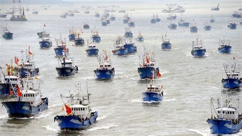 Los barcos chinos incrementaron 800 su pesca en el límite del Mar