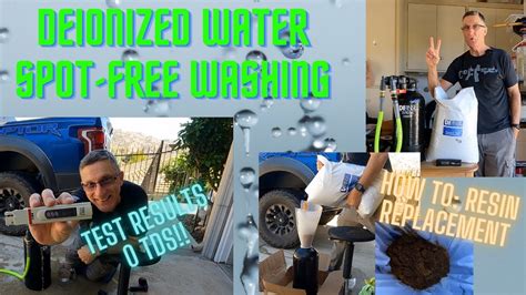 RV Deionized Water Tank Spot Free Washing DI RINSE Pro 50 System