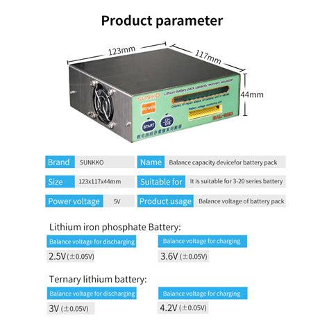 5V Lithium Batterij Capaciteit Herstellen Machine Grandado