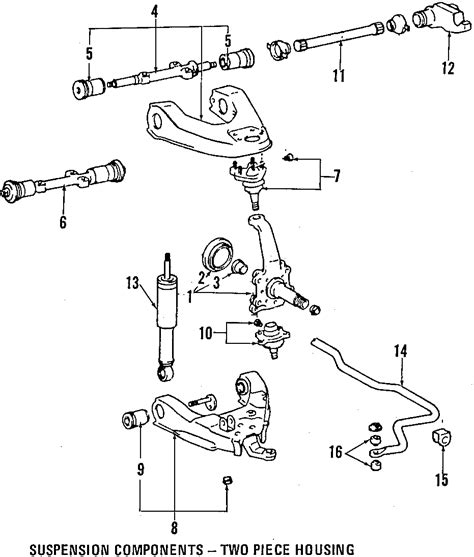 Toyota PickUp Shock Absorber (Front). 2WD, 4 cylinder, w/o gas shocks ...