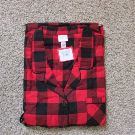 Wondershop Intimates And Sleepwear Nwt Wondershop 4x Red Black Buffalo Plaid Flannel Pajama