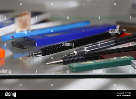 Technical Drawing Tools Hi Res Stock Photography And Images Alamy