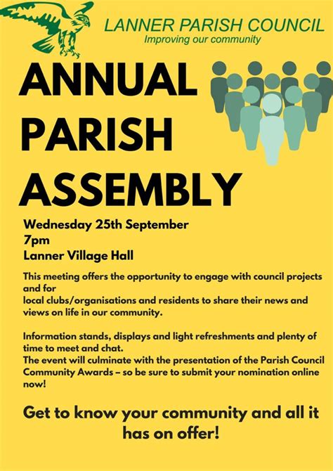 Annual Parish Assembly Lanner Parish Council