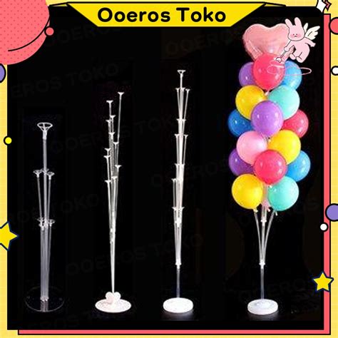 Jual Cm Standing Balon Tiang Balon Stick Cup Balon Dekor Tiang