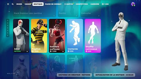 NEW BOUTIQUE FORTNITE D AUJOURD HUI 16 JANVIER 2024 BOUTIQUE DU