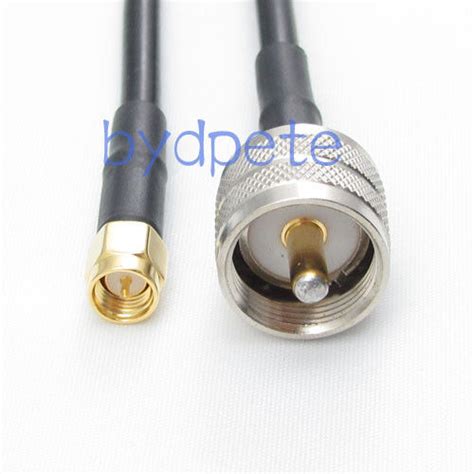 Uhf Male Pl Pl To Sma Male Coaxial Cable Kable Rg Rg Rg