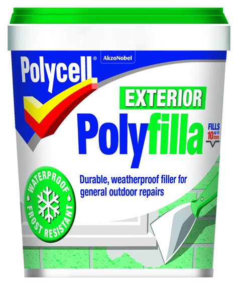 Polycell Exterior Polyfilla 1kg Sealants And Fillers