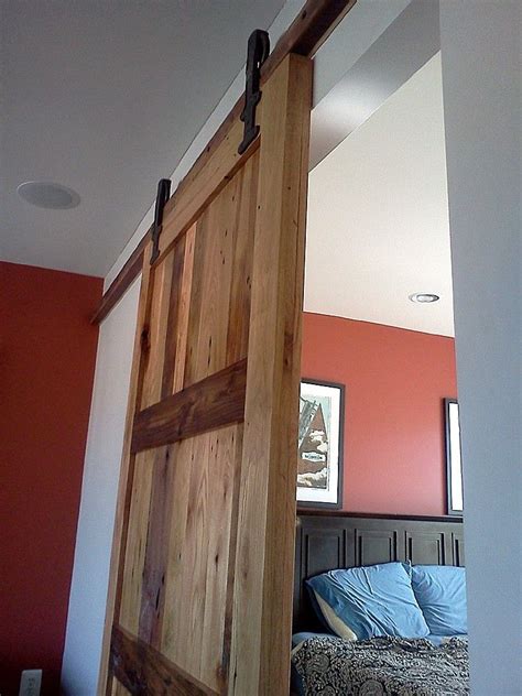 Buy Handmade Reclaimed Wood Sliding Barn Door With Vintage Hardware