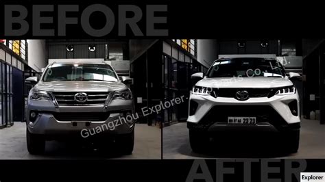 Factory Bodykit For Fortuner To Legender X With Front