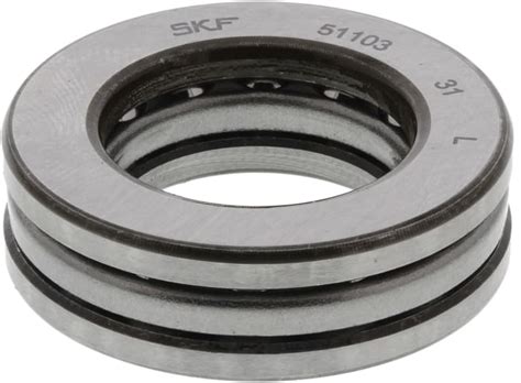 51103 SKF SKF 51103 Thrust Ball Bearing Open Type 17mm I D 30mm O D