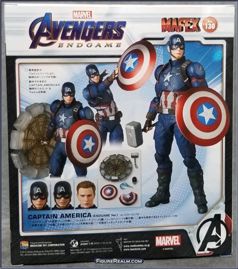 Captain America Avengers Endgame Mafex Marvel Medicom Action