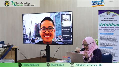 Pelatihan Penulisan Karya Tulis Ilmiah Dan Penulisan Artikel Populer Ke Media Massa Fakultas