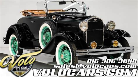 1931 Ford Model A For Sale At Volo Auto Museum V20455 YouTube