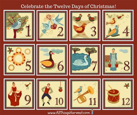 Celebrate The Twelve Days Of Christmas Christmas History Twelve