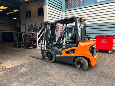 KS Lift Trucks Celebrates Another Doosan Delivery KS Lift Trucks