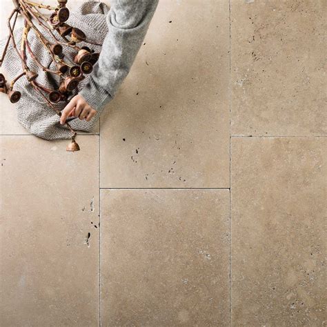 Rezzan Travertine Pavers Tiles Unfilled Honed Gather Co