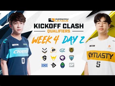 Overwatch League 2022 Season Kickoff Clash Qualifiers Week 4 Day 2