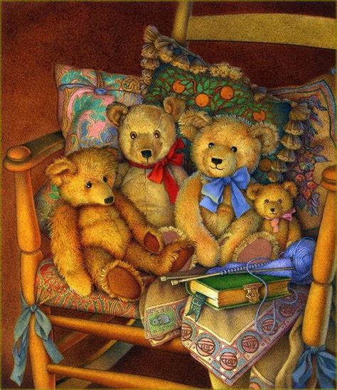 Ours Et Oursons En Peinture Et Illustrations Carol Lawson Balades