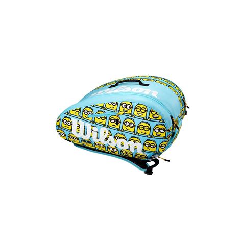 Paletero Wilson Minions 2 Azul Amarillo Junior Ofertas De Pádel