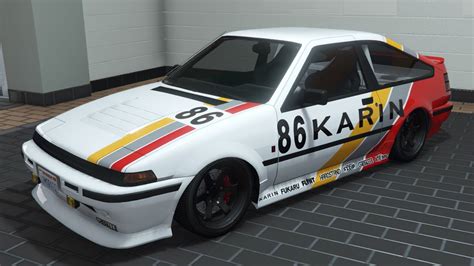 GTA 5 Vehicle Customization Karin Futo GTX Toyota Corolla AE86