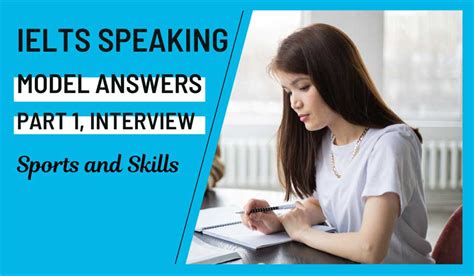 IELTS Speaking Test Part 1 Questions With Model Answers Sports And