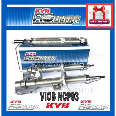 Kyb Rs Ultra Toyota Vios Ncp Shock Absorber Front Rear