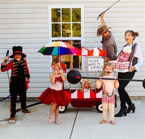 Family Halloween Costumes: Circus Crew | In Honor Of Design | Family halloween costumes ...