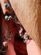 Her Nude Pierced Big Tits Clit And Wet Cunt Outdoor Porn Pictures XXX Photos Sex Images