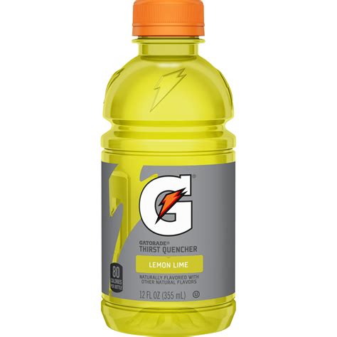 Gatorade Lemon Lime Flavored Thirst Quencher Smartlabel™