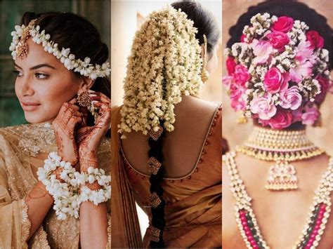 We Are Swooning Over These 10 Beautiful Gajra Wedding Hairstyles