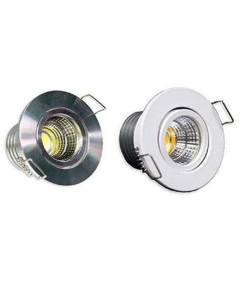 Faro Proiettore Binario Led Cob Luce K K K F W A Bianco