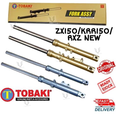 Kawasaki Zx Krr Tobaki Front Fork Rxz Catalyzer Complete Set Left