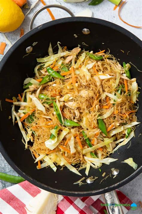 Pancit Bihon Recipe Pancit Guisado Food And Journeys