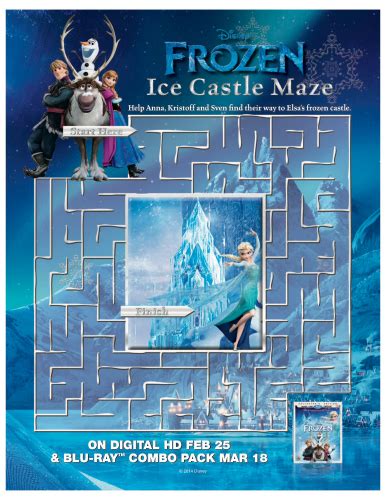 Disney Frozen Free Printable Maze Mama Likes This