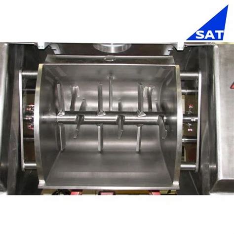 Stainless Steel Plough Shear Mixer Psm Capacity 1000 Liters At