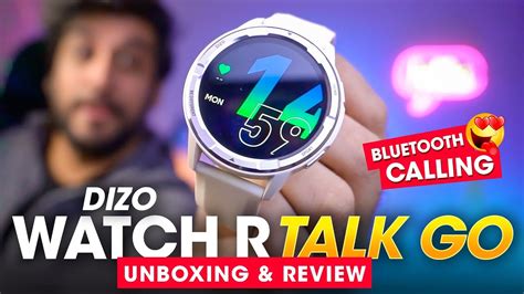 Dizo Watch R Talk Go Smartwatch Review Round Display Best