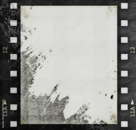 grunge film strip background Stock Illustration | Adobe Stock