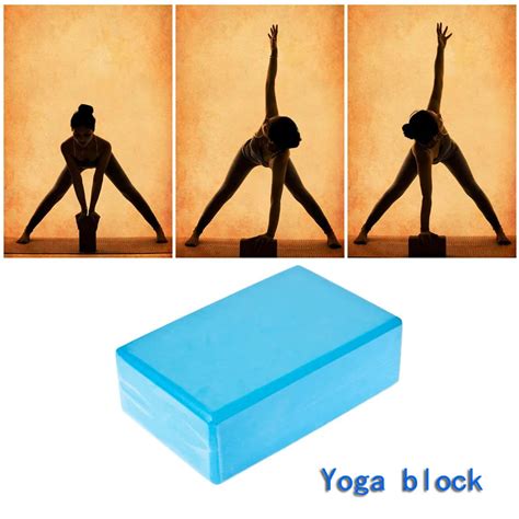 1pc Foam Eva Tactice Fitness Gym Sport Tool Yoga Block Brick Foaming