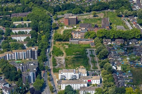 Luftaufnahme Duisburg Ehemaliges Krankenhaus St Barbara Hospital In