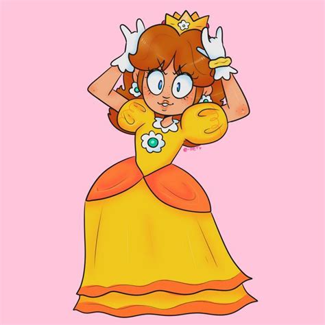 Pin On Princess Peach X Daisy X Rosalina X Pauline Princess Daisy