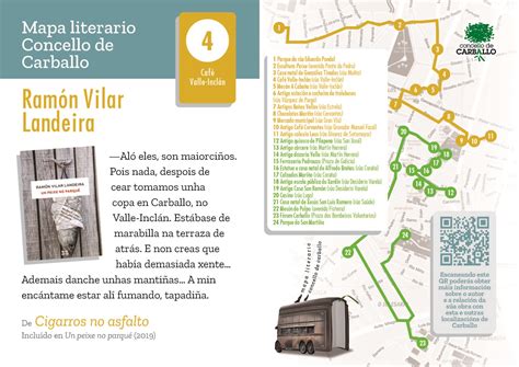 4 Café Valle Inclán Mapa Literario Carballo