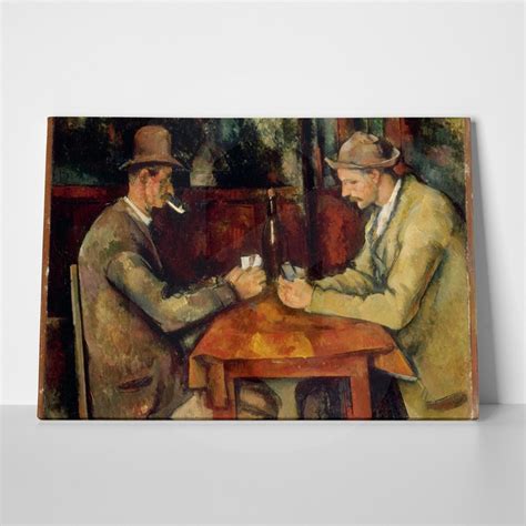 Paul Cezanne The Card Players Sticky